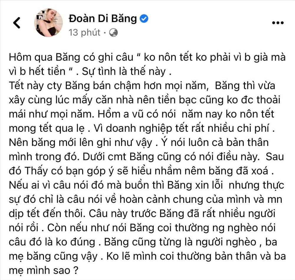 Đoàn Di Băng mỉa sốc khi bị mắng phung phí trên mạng xã hội-5