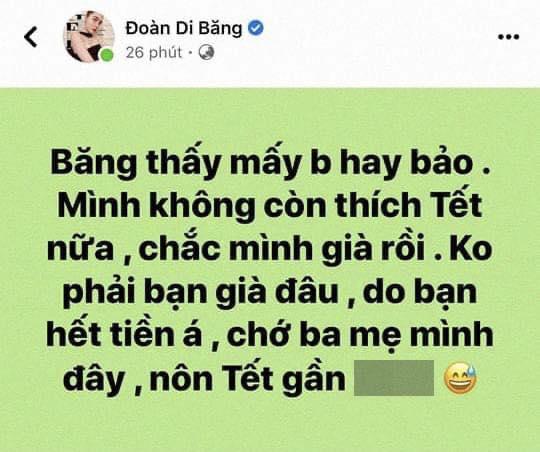 Đoàn Di Băng mỉa sốc khi bị mắng phung phí trên mạng xã hội-4