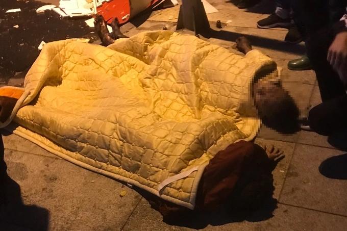 Bất ngờ lời kể nhân chứng vụ cháy tiệm sửa xe ở Hà Nội-4