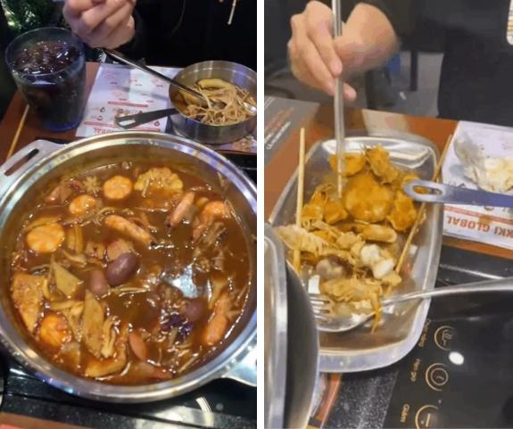 Sợ quán buffet phạt vì để thừa đồ ăn, chàng trai gian dối đến phẫn nộ-1