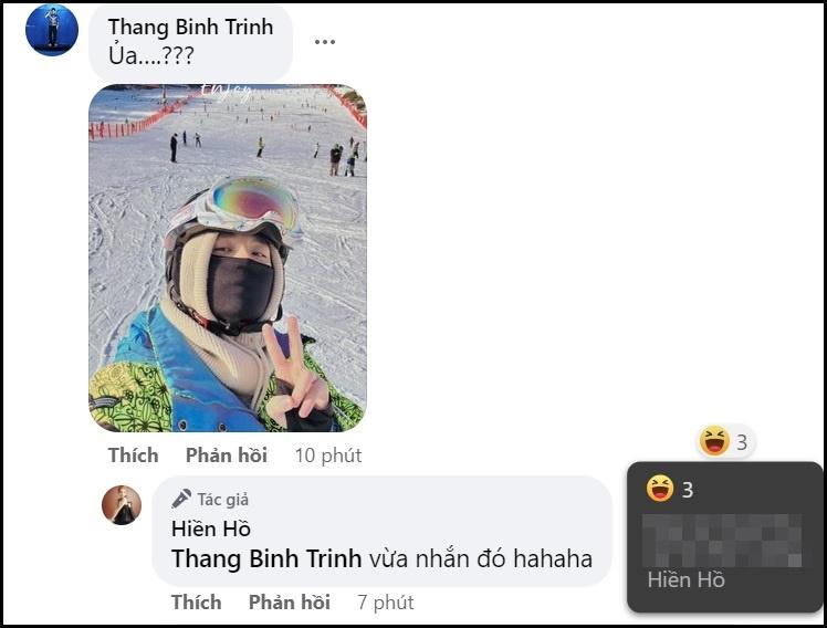 Hiền Hồ - Trịnh Thăng Bình trượt tuyết cùng nơi, cùng thời điểm-7
