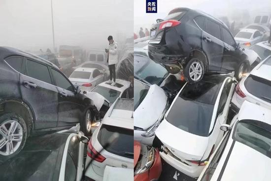 Clip: Khiếp sợ cảnh hơn 200 xe cùng lúc 'đè' nhau trên cầu