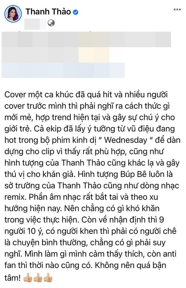 Thanh Thảo nói về màn cover sợ hãi: Làm vì thích chứ không bận tâm-2