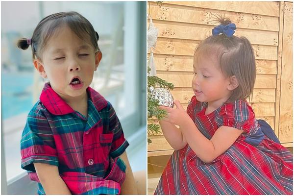 Con gái Hà Hồ mặc áo dài ra dáng tiểu thư hẳn nhờ 1 điểm-8