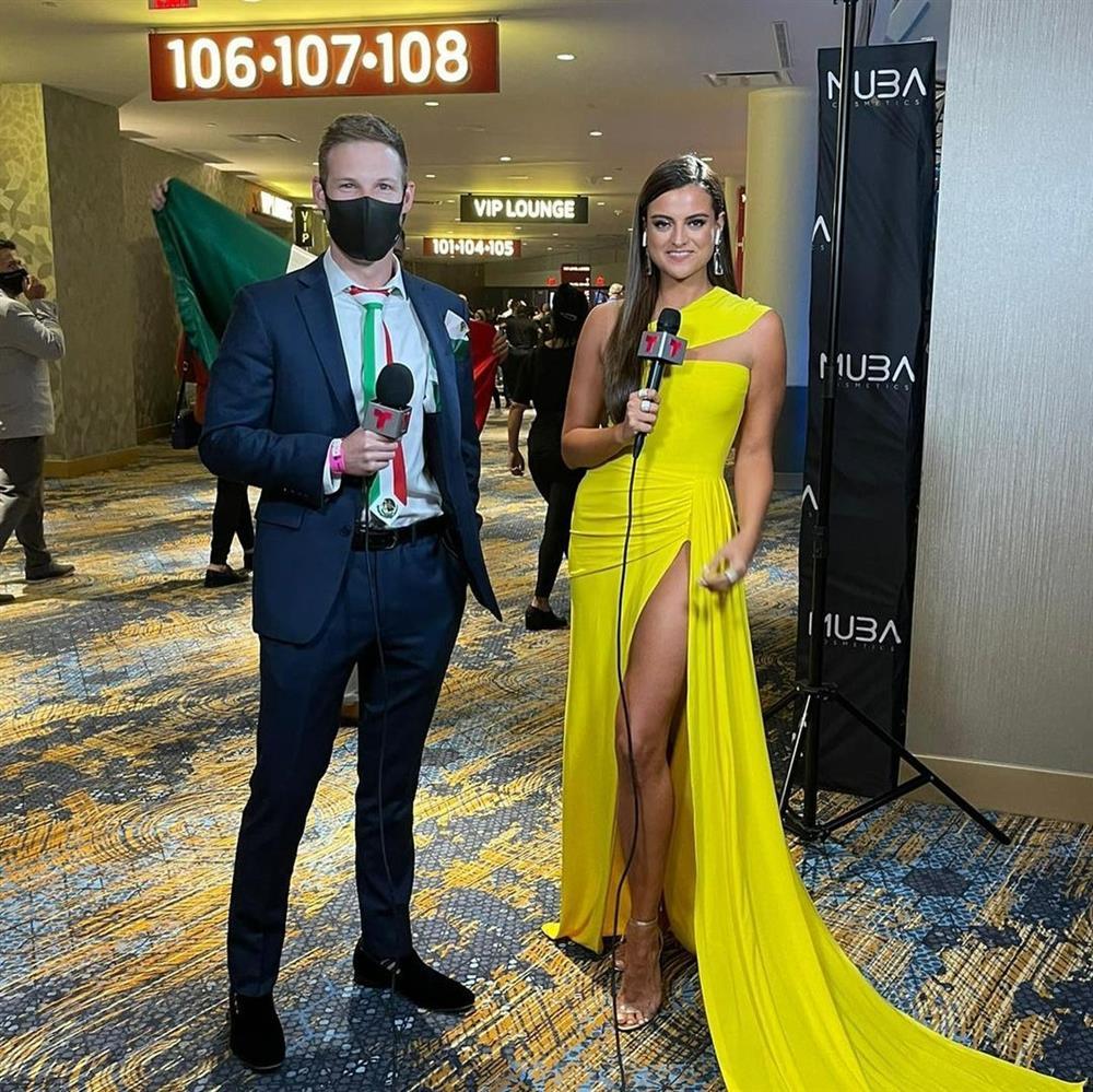 Miss Universe có bầu với phóng viên điển trai?-6