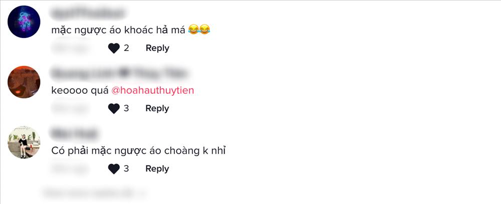 Hoa hậu Thùy Tiên mặc ngược áo choàng khi làm vedette?-6