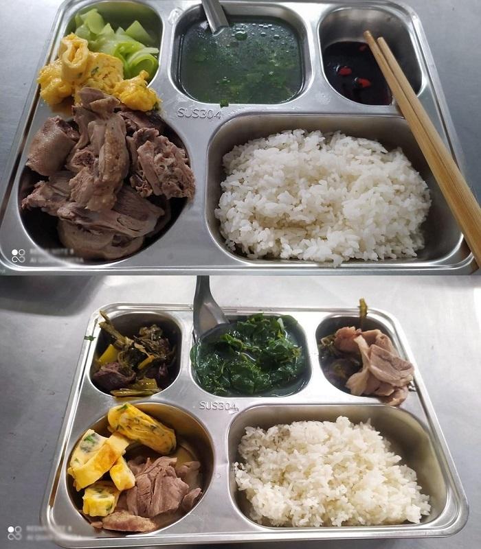 Suất cơm 50k ở trạm dừng nghỉ mà đầy ắp thịt cá, thơm ngon-3