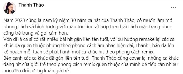 Thanh Thảo tuyên bố mỗi tuần tung 1 hit remix, sợ gì thảm họa-2