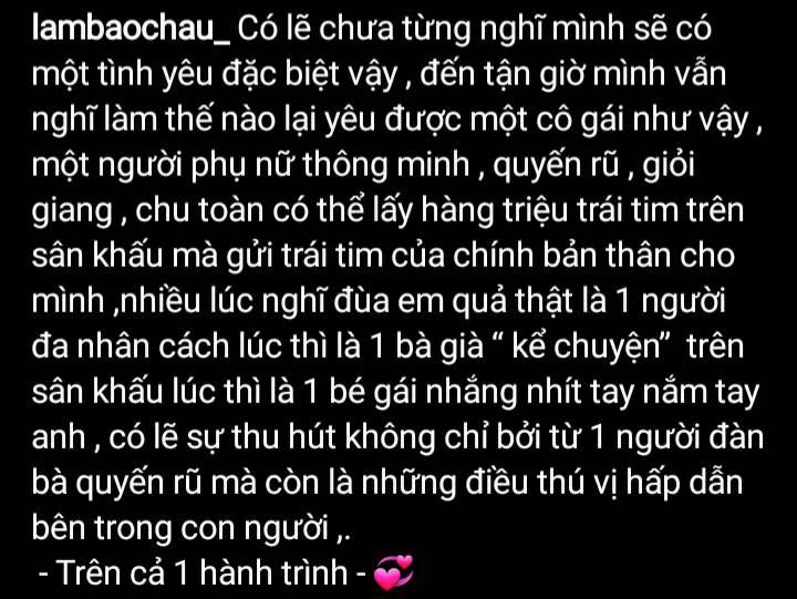 Lâm Bảo Châu nói về Lệ Quyên: Lúc bà già, lúc là bé gái-2