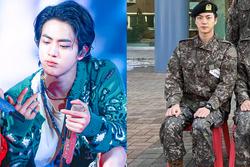 Jin (BTS) được khen đẹp trai trong ảnh mới nhất ở quân ngũ
