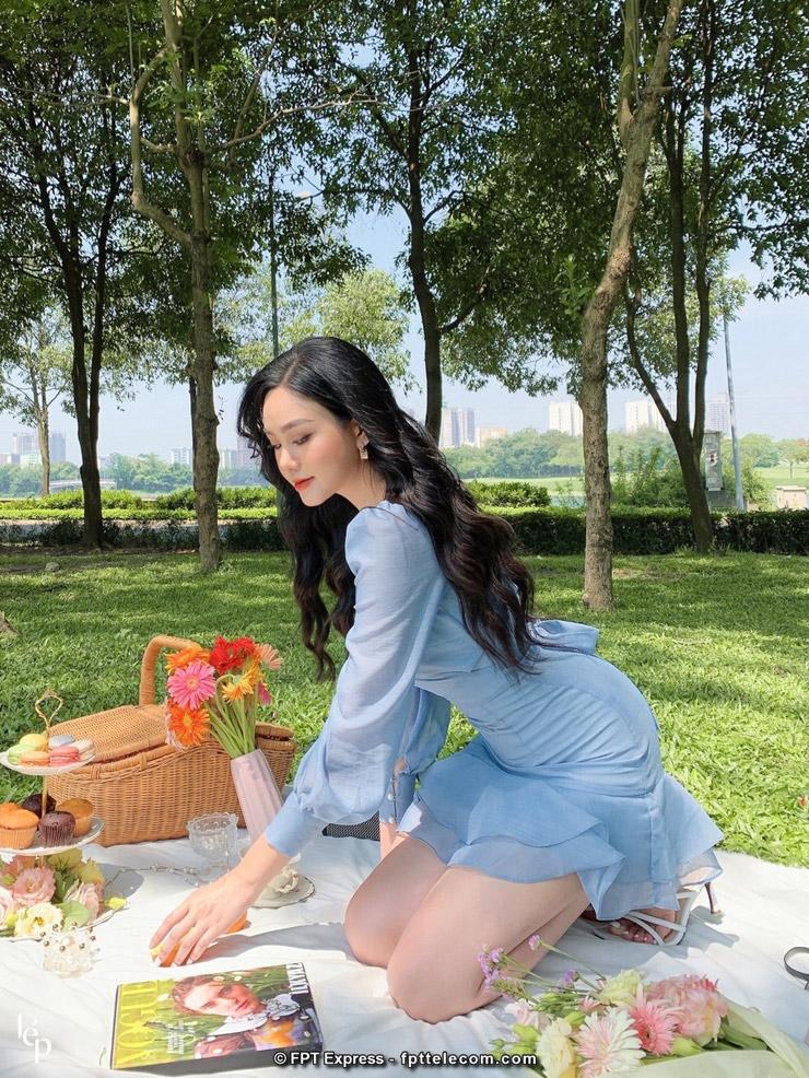 Trên trang cá nhân của Phùng Diệu Thúy có hơn 70 nghìn người theo dõi.