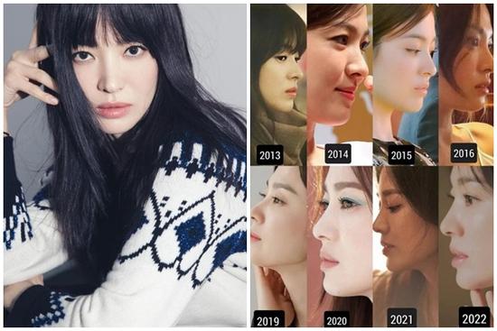 Sở hữu góc nghiêng thần thánh, Song Hye Kyo khiến mày râu mê đắm