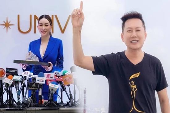 Miss Universe đổi chủ, ông Nawat 'hí hửng': 'Đầu hàng trước Miss Grand rồi chứ gì?'