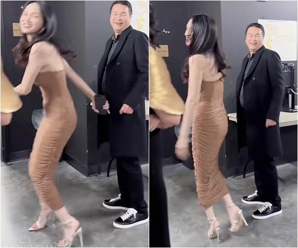 Đỗ Thị Hà đi như vịt bầu, đứng suốt 2 tiếng vì mặc váy độc lạ-14