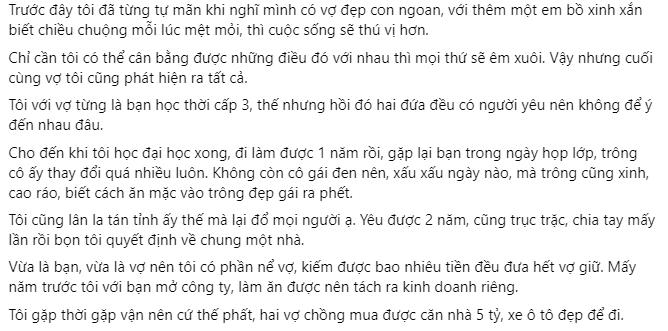 Đi du lịch với bồ về, chồng choáng váng khi vợ đánh úp cao tay-1