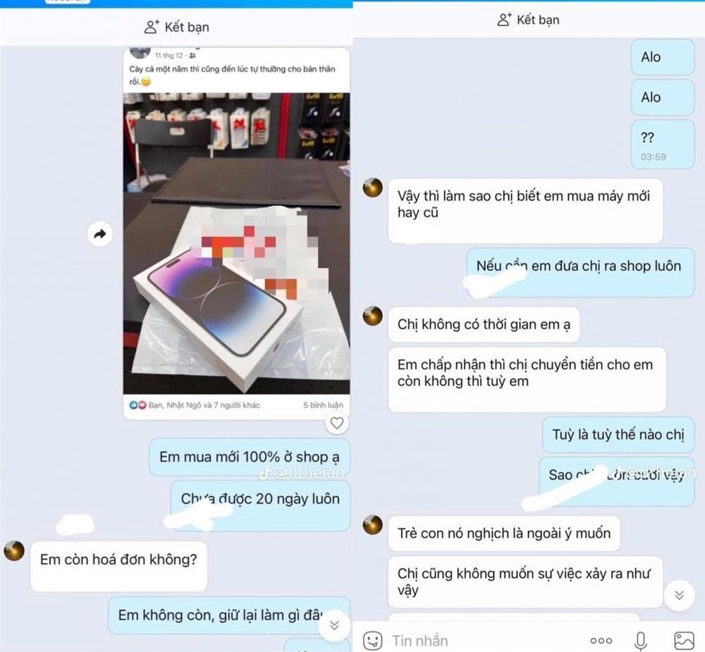 Con ném vỡ iPhone14 hàng xóm, bố mẹ đã không đền còn block-4