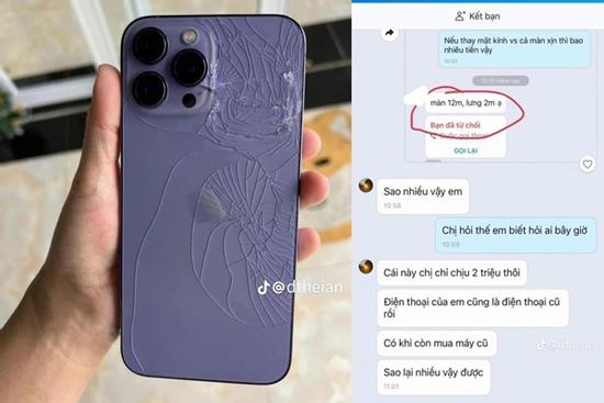 Con ném vỡ iPhone14 hàng xóm, bố mẹ đã không đền còn 'block'