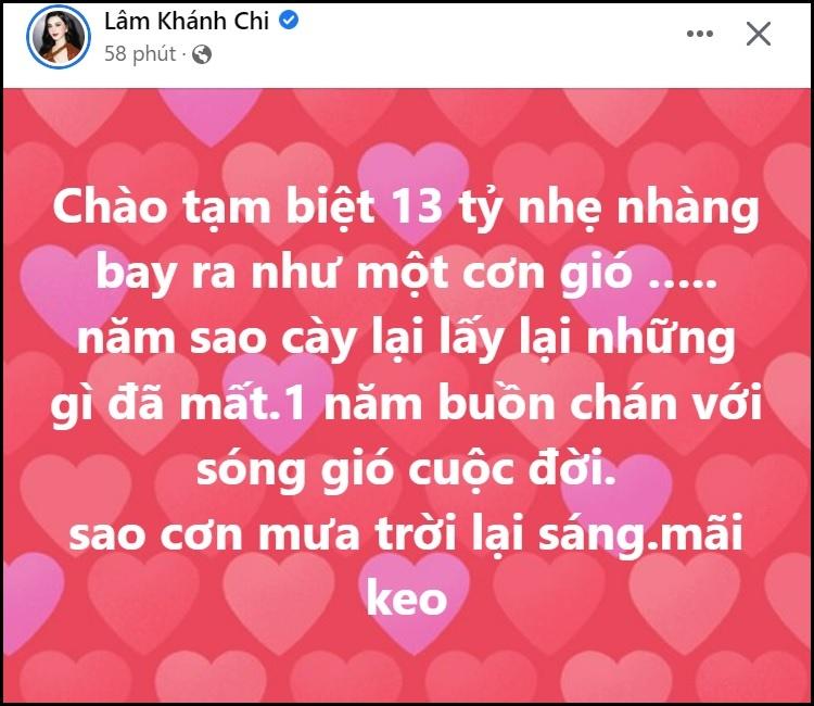 Vừa đón năm mới, Lâm Khánh Chi đã tạm biệt 13 tỷ-2