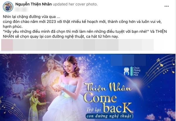 Thiện Nhân đi hát trở lại sau ồn ào công khai người yêu chuyển giới-1