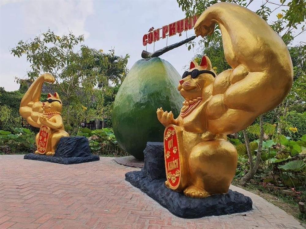 Xuất hiện tượng mèo lực sĩ ở Bến Tre khiến dân tình cười ngất-3