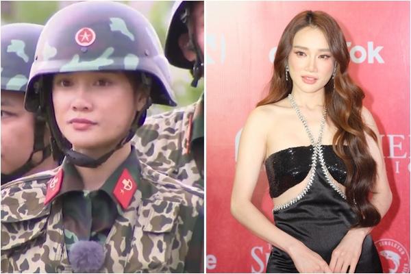 Nhã Phương, Thiên Ân lộ nguyên hình mặt mộc khi đi nhập ngũ-6
