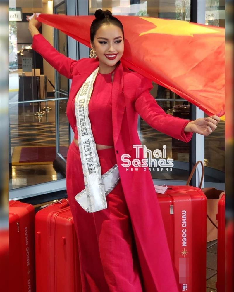 Ngọc Châu nhập cuộc Miss Universe 2022, sáng bừng bên đối thủ-1