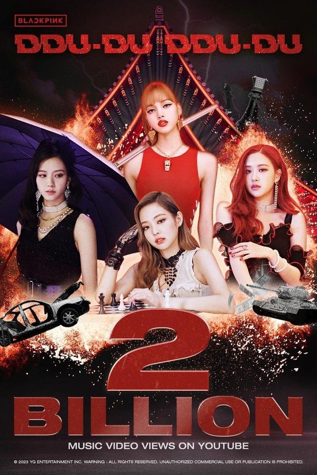 DDU-DU DDU-DU cán mốc 2 tỷ view, BLACKPINK vô tiền khoáng hậu-1