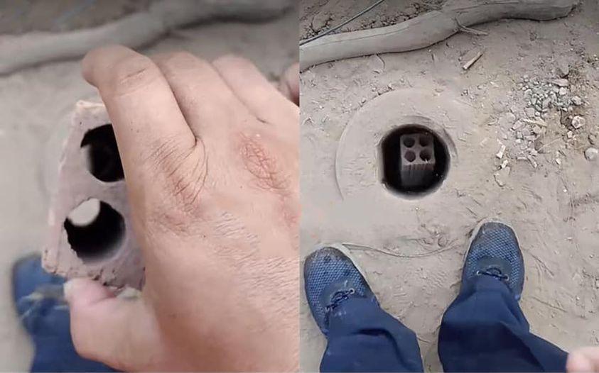 Bé 10 tuổi rơi vào trụ bê tông: Chiều rộng trụ chỉ vừa 1 viên gạch?-3