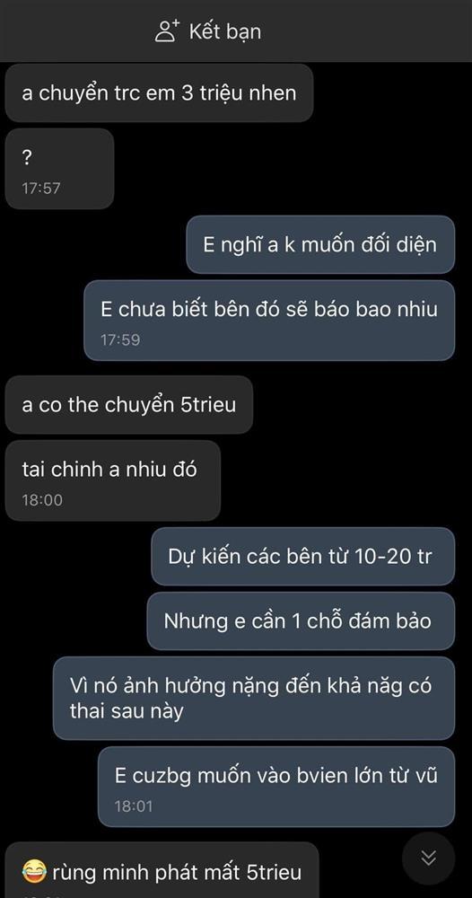 Lỡ có thai với FWB, đối phương gửi 5 triệu yêu cầu kết thúc cuộc tình-3