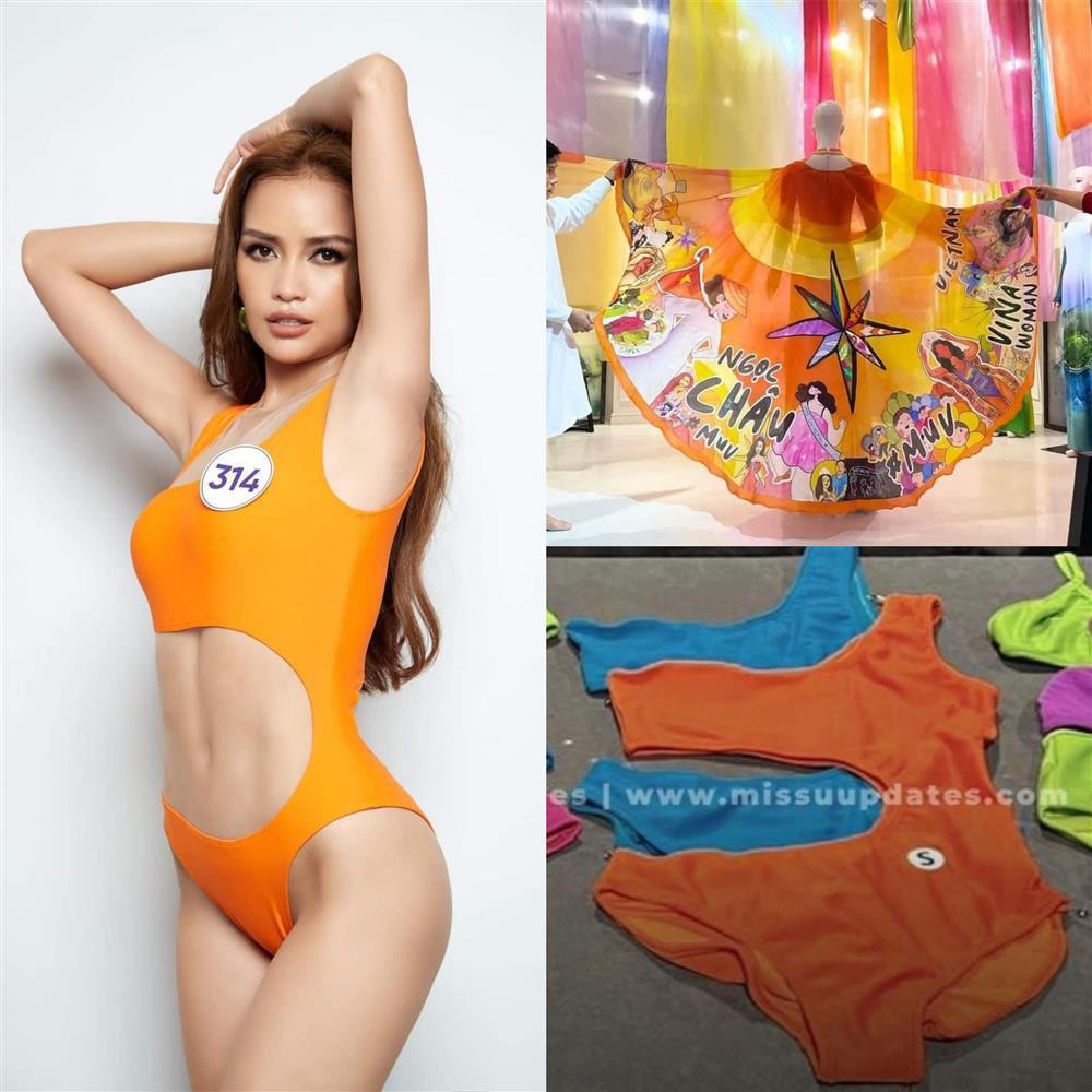 Ngọc Châu gây tranh cãi vì lựa chọn cho phần bikini tại Miss Universe-2