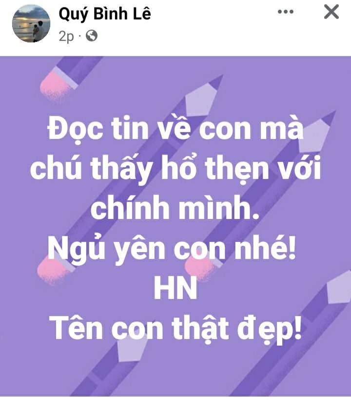 Sao Việt nghẹn ngào vĩnh biệt bé trai rơi ống trụ bê tông tử vong