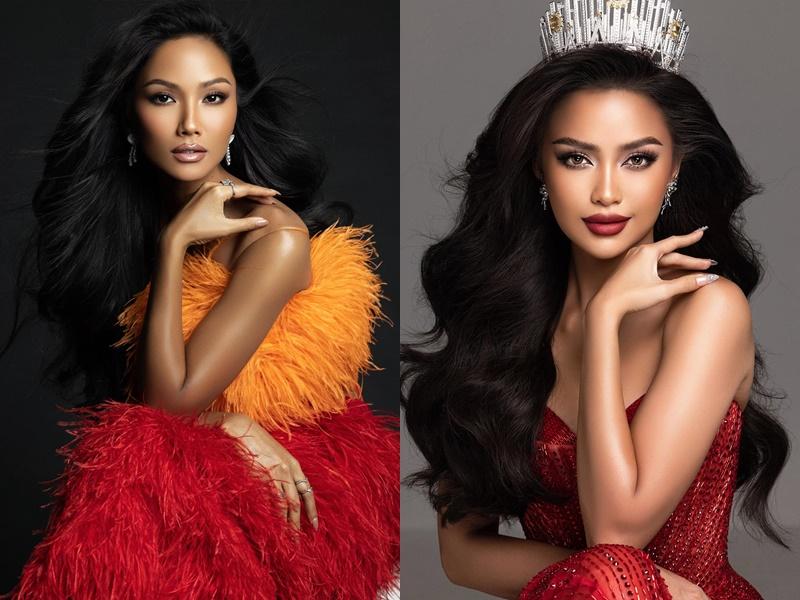 Ngọc Châu và đối thủ Miss Universe thi nhau xin vía ăn giải-1