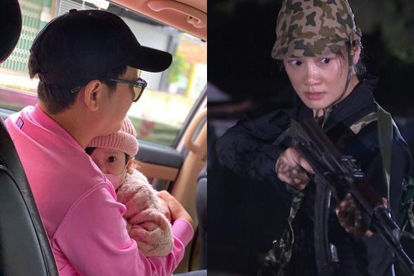 Zoom nhan sắc Nhã Phương, Thiên Ân ngày đầu nhập ngũ-18