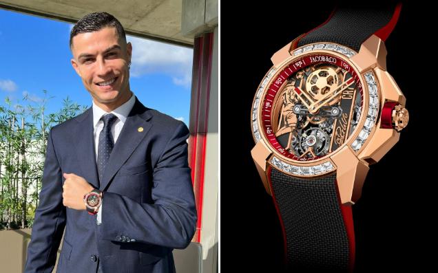 Ronaldo và thú chơi đồng hồ trăm nghìn USD-5