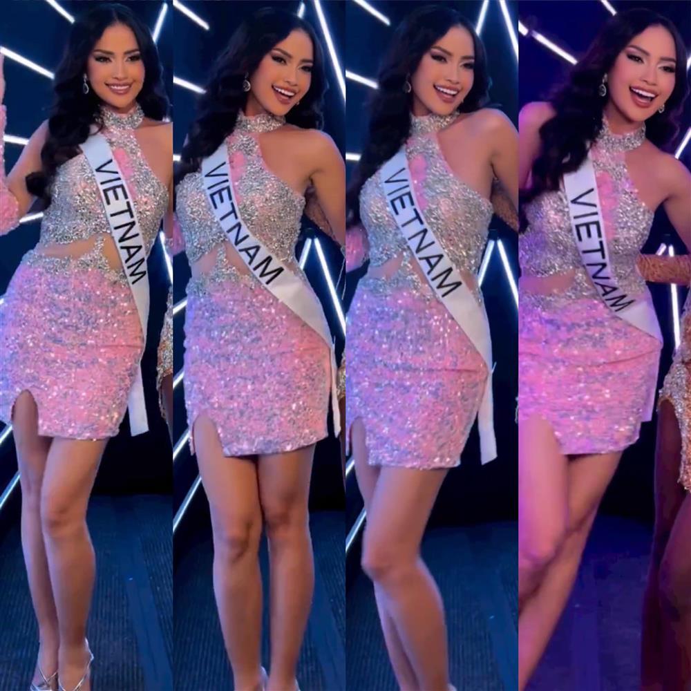Opening dress Miss Universe: Ngọc Châu sến, HHen Niê chất-15