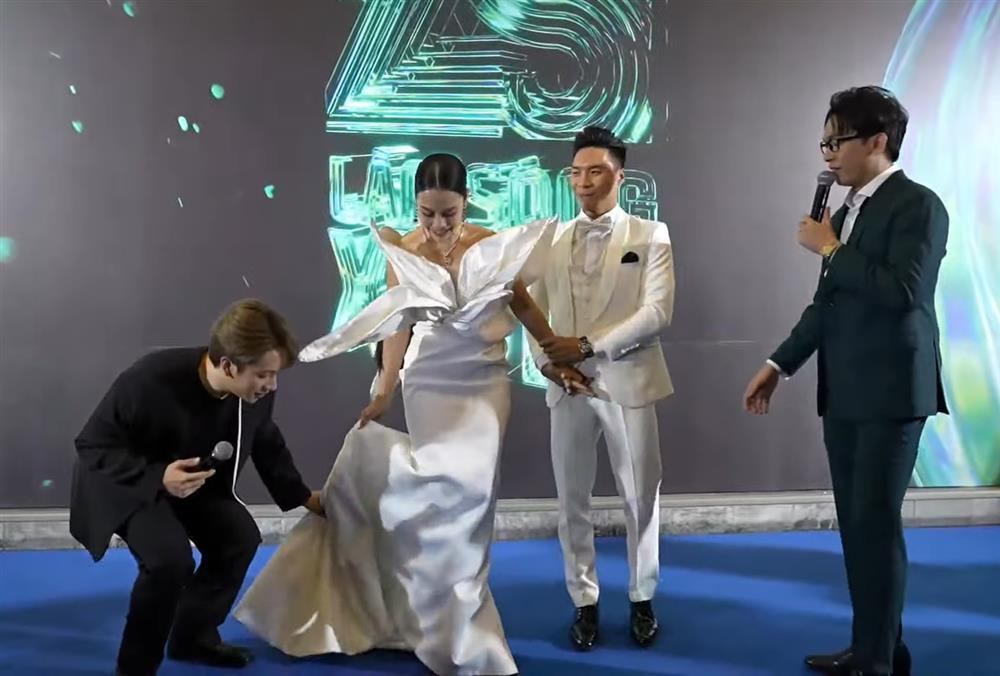 HHen Niê mặc lại váy đăng quang, O Sen chọn đồ không hợp-11