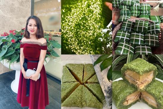Mẹ đảm mách cách làm bánh chưng xanh mướt bằng lá riềng