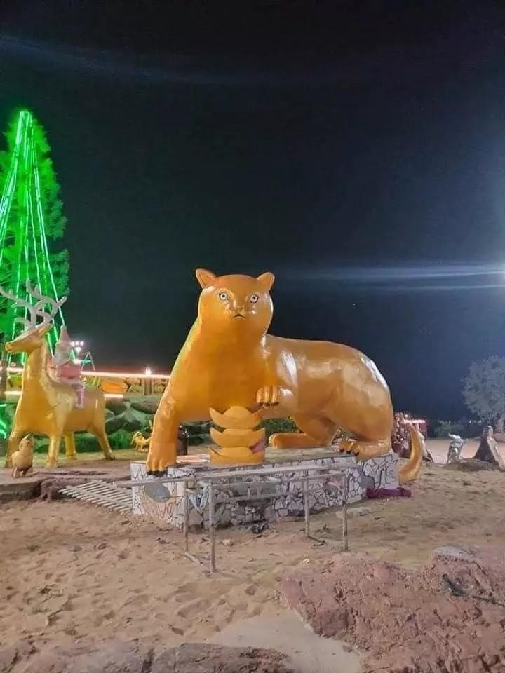 Cười ngất gương mặt xấu hề hước của linh vật mèo Tiền Giang-10