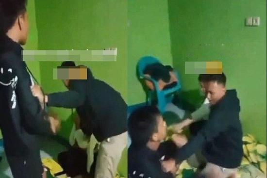 Chồng bắt quả tang vợ phanh cúc áo với tình nhân nhưng vẫn cãi