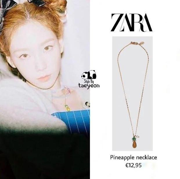 Taeyeon đeo trang sức siêu rẻ đều được khen sang, có món chỉ 55K-4