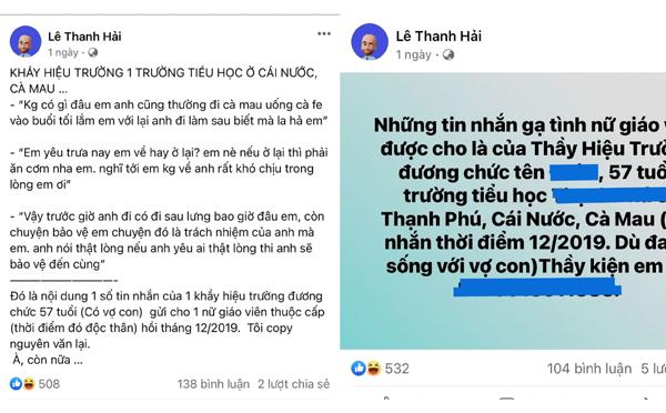 Lộ tin nhắn thầy hiệu trưởng gạ tình nữ giáo viên-2