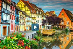 Các thị trấn đẹp như tranh vẽ ở châu Âu