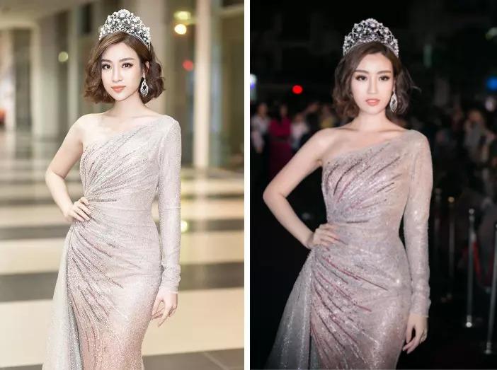 Thùy Tiên đụng hàng áo dài trễ vai siêu gợi cảm của Đỗ Mỹ Linh-10