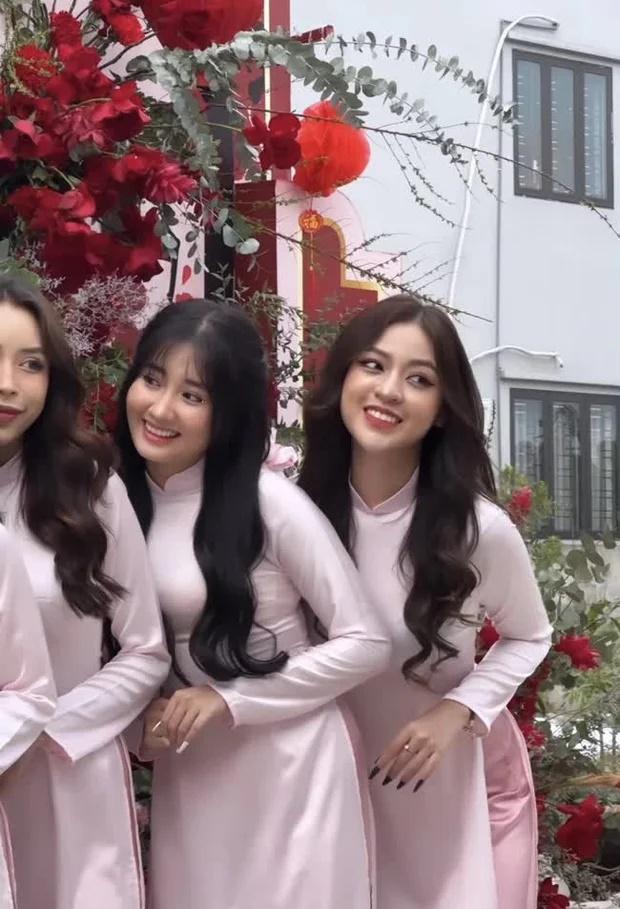 Dàn phù dâu trong lễ cưới Huyền 2k4: Nhan sắc ai cũng đỉnh của chóp!-4