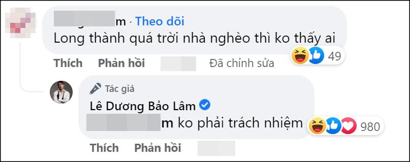Lê Dương Bảo Lâm phản ứng gắt khi bị nhắc nhở từ thiện-2