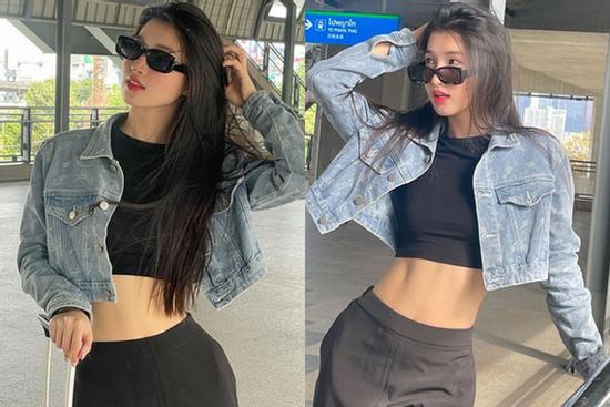 Body Á hậu Phương Nhi đạt cảnh giới mới: Crop top khoe vòng eo 'thít cổ chai'