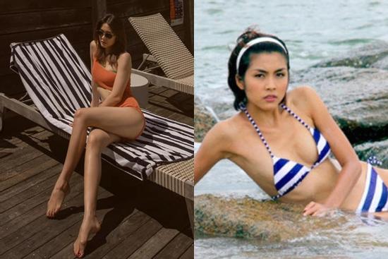 Tăng Thanh Hà hiếm khi khoe ảnh bikini, cứ đăng là gây sốt