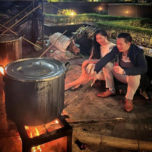 Hé lộ quan hệ đặc biệt của vợ Á hậu với con riêng Shark Hưng-1