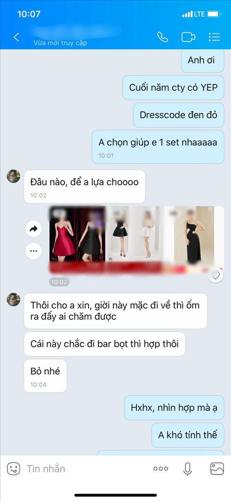 Nhờ anh yêu chọn đồ đi tiệc cuối năm, cô gái té ngã tưởng... bà ngoại-2