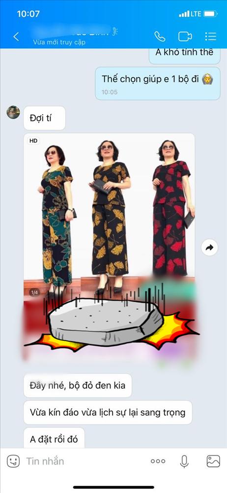 Nhờ anh yêu chọn đồ đi tiệc cuối năm, cô gái té ngã tưởng... bà ngoại-3